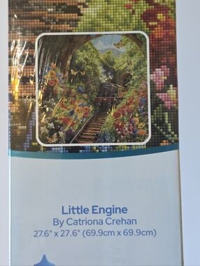 Diamond Art Club Little Engine Catriona Crehan Retired Discontinued New Sealed
